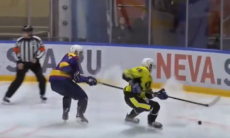 Видеообзор матча турнира памяти Николая Дроздецкого «Химик» — «Сарыарка» 3:2