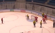 Видеообзор товарищеского матча «КРС-Пекин» — «Сарыарка» 3:2 ОТ