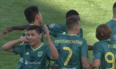 Видео гола Турысбека матча Премьер-Лиги «Тараз» — «Тобол»