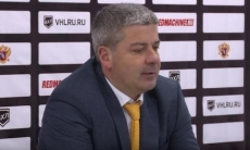 Видео послематчевой пресс-конференции игры ВХЛ «Сарыарка» — «Рубин» 2:3 Б
