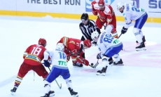 Отчет о матче КХЛ «Куньлунь РС» — «Барыс» 2:3