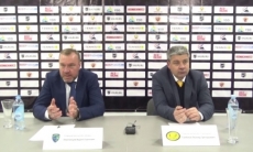 Видео послематчевой пресс-конференции игры ВХЛ «Сарыарка» — «Югра» 3:4