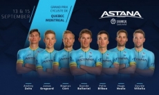 «Астана» объявила состав на две гонки в Канаде