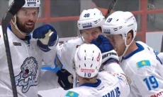 Видео шайб матча КХЛ «Амур» — «Барыс» 1:3