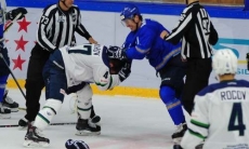 Тренд Рыспаева. Почему казахстанские хоккеисты предпочитают бить по морде, а не по шайбе