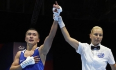Казахстанский чемпион мира досрочно проиграл бой с рассечением узбекскому ноунейму на ЧМ-2019 по боксу