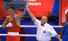 Видео боя, или Как казахстанский супертяж избивал пятикратного чемпиона Германии на ЧМ-2019