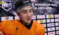 Казахстанский защитник продолжает набирать очки в ВХЛ за китайский клуб