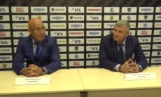 Видео послематчевой пресс-конференции игры ВХЛ «Динамо» Тверь — «Торпедо» 1:2 Б