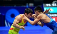 Казахстанский борец завоевал серебряную медаль на чемпионате мира в Нур-Султане