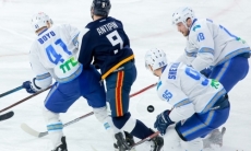 «Запомнит надолго!» КХЛ восхитилась защитой «Барыса» и шайбой игрока казахстанцев