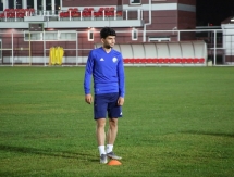 Молодежная сборная Казахстана прибыла в Македонию и провела первую тренировку