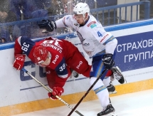 Фоторепортаж с матча КХЛ «Локомотив» — «Барыс» 3:2 ОТ