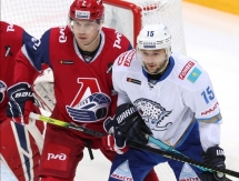 Фоторепортаж с матча КХЛ «Локомотив» — «Барыс» 3:2 ОТ