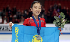 Наконец-то! Турсынбаева вернулась после травмы и показала произвольную программу перед турниром в Китае. Видео