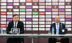 Видео послематчевой пресс-конференции игры КХЛ «Барыс» — «Торпедо» 2:1