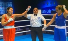 Казахстан одержал первую победу на чемпионате мира по боксу среди женщин