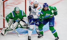 КХЛ показала забавное видео с легионером «Барыса» и предложила сыграть с ним