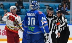 «Не смогли ничего поделать». КХЛ назвала главного творца победы «Барыса» над «Сибирью»