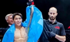 Казахстанский файтер Алмабаев побил соперника с 14 победами и стал чемпионом M-1 Global