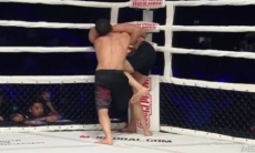 Видео боя, или Как казахстанец Алмабаев побил экс-бойца UFC и стал чемпионом M-1 Global