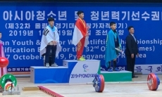Казахстан завоевал вторую медаль на чемпионате Азии по тяжелой атлетике в КНДР