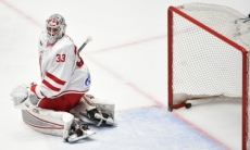 Спасение голкипера «Витязя» в матче с «Барысом» вошло в ТОП-10 лучших сейвов недели КХЛ. Видео