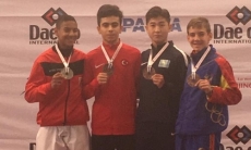 Казахстанец взял «бронзу» на чемпионате мира по каратэ среди кадетов и молодежи