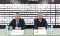 Видео послематчевой пресс-конференции игры ВХЛ «Сарыарка» — «Номад» 2:1