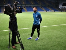 Фоторепортаж с тренировки «Иртыша» на «Астана Арене»