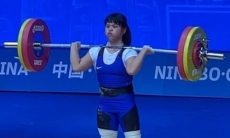 Тяжелоатлетка Чиншанло завоевала медаль на международном турнире в Беларуси