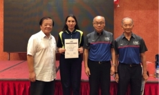 Арбитр из Казахстана получила сертификат Азиатской конфедерации волейбола