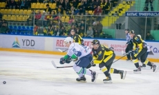 Видеообзор матча ВХЛ «Сарыарка» — «Горняк» 5:3
