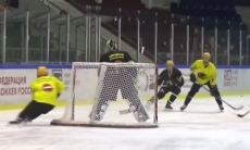 Видео с тренировки «Сарыарки» перед матчем с «Горняком»