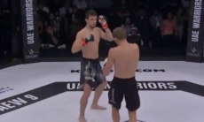 Брат Нурмагомедова уничтожил украинца на второй минуте боя. Видео жестокого нокаута
