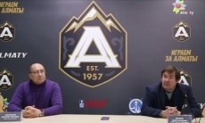 Видео послематчевой пресс-конференции игр чемпионата РК «Алматы» — «Алтай-Торпедо» 4:1, 0:2