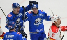 «Наша работа только начинается». Капитан «Барыса» Даррен Диц назвал главную цель команды и высказался о соперничестве с «Авангардом»