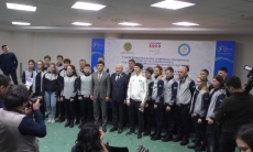 Юных казахстанских спортсменов проводили на Олимпиаду