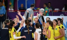 Казахстанские волейболистки одержали первую победу на лицензионном турнире в Таиланде
