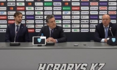 Видео послематчевой пресс-конференции игры КХЛ «Барыс» — «Локомотив» 4:3 ОТ