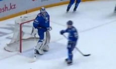 «Барыс» пропустил в большинстве в матче КХЛ после удаления за неудачный тренерский запрос «Салавата Юлаева». Видео