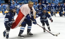 Форвард сборной Казахстана выиграл конкурс на точность броска в Матче звезд КХЛ. Видео