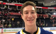 Даррен Диц обратился к болельщикам «Барыса» на русском языке. Видео