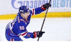 В матче СКА — «Барыс» был забит издевательский гол после удивительного финта. Видео