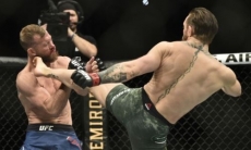 Челюсть падает на пол от восхищения. UFC выложил бой Макгрегор — Серроне в слоу-мо. Видео