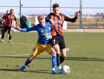 Фоторепортаж с товарищеского матча «Шахтер» — «Целе» 0:2