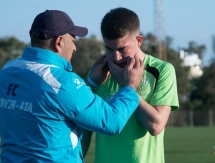 Фоторепортаж с товарищеского матча «Актобе» — «Абдыш-Ата» 1:0