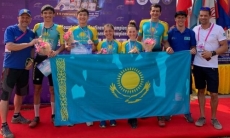 Команда Казахстана по маунтинбайку завоевала бронзовые медали чемпионата Азии