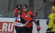 Видеообзор матча ВХЛ «Металлург» — «Сарыарка» 3:4 Б