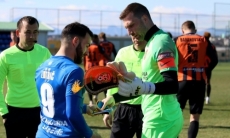 Фоторепортаж с товарищеского матча «Шахтер» — «Целе» 0:2